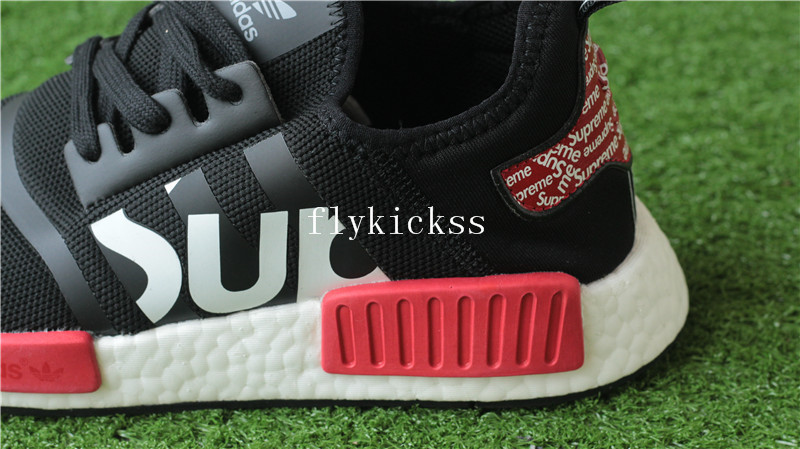 Real Boost Adidas NMD R1 PK Supreme Black